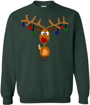 Download Ugly Christmas Sweaters Cool Funny Rudolph Red Sweater Png Rudolph The Red Nosed Reindeer Png