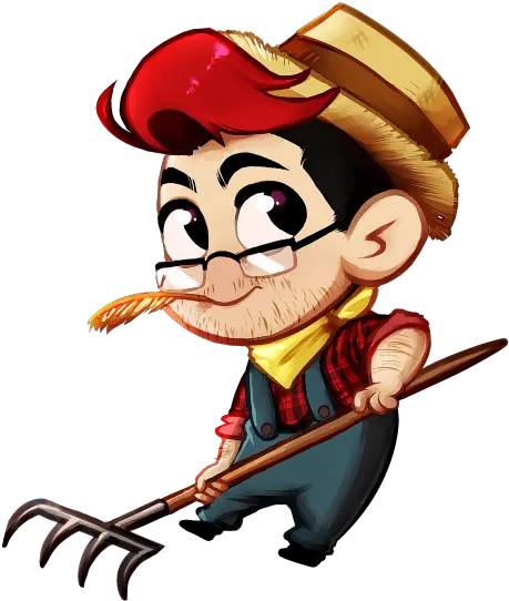 Svg Library Thesketchhog Farmer Markiplier Farmiplier Farmer Stardew Valley Fanart Png Markiplier Logo Transparent