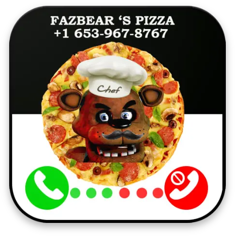 About Call From Freddy Fazbear Pizza Prank Google Play Italian Style Pizza Png Freddy Fazbear's Pizza Logo