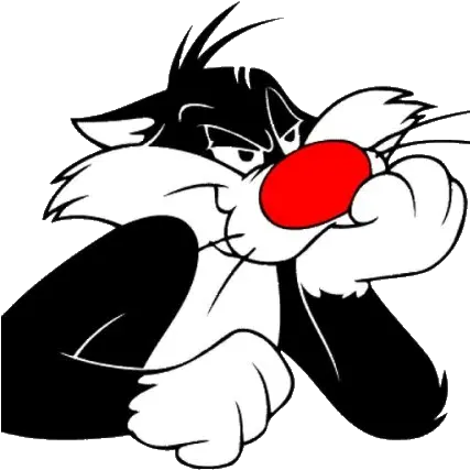 Sbniitb Github Sylvester Cartoon Cat Png Anime Black And White Icon