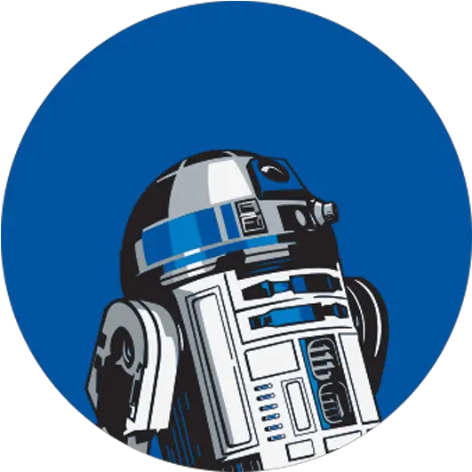 R2 D2 R2 D2 Blue Background Png R2d2 Icon