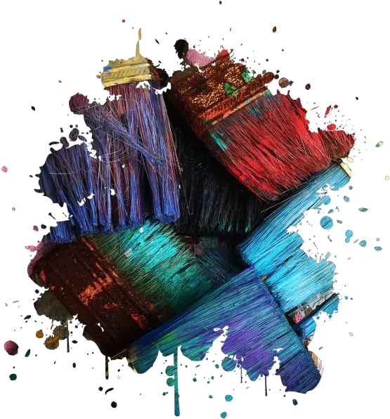 Clipart Transparent Download Brushed Mask Shaped Splatter Paint Brush Abstract Png Painting Brush Png