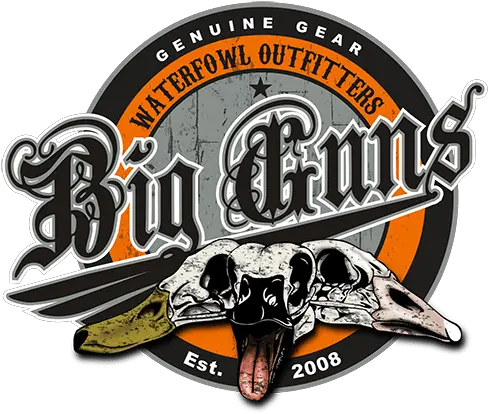 Guided Hunts With Big Guns Waterfowl Bill Saunders Calls Beer Museum Png Duck Game Logo