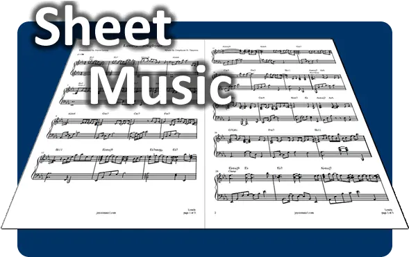 Sheet Music U2013 Joyce Horizontal Png Music Notes Icon For Facebook