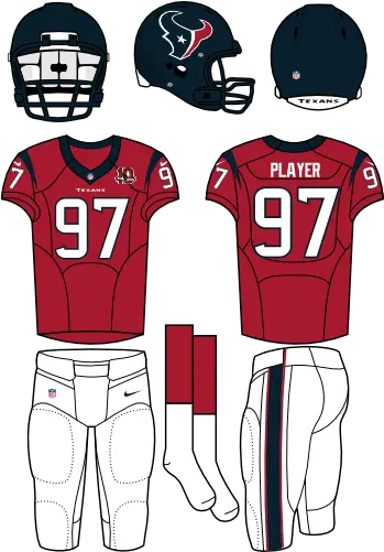 Houston Texans Alternate Uniform Tampa Bay Buccaneers Uniforms Png Houston Texans Logo Png