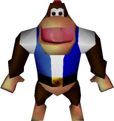 Nintendo 64 Donkey Kong 64 Chunky Kong Multiplayer Donkey Kong 64 Models Png Kong Png