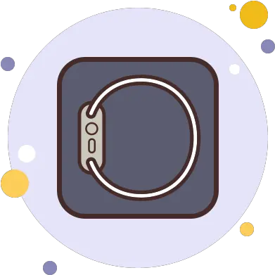 Apple Watch App Icon In Circle Bubbles Style Dot Png Where To Find I Icon On Apple Watch