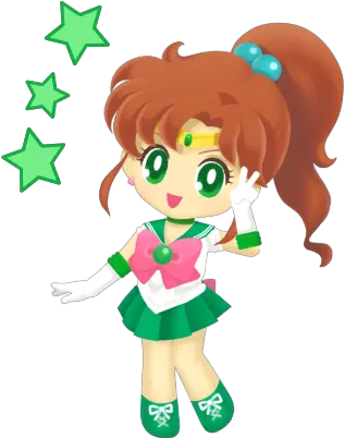 Download Sailor Moon Drops Messages Sticker 11 Sailor Moon Sailor Jupiter Chibi Png Sailor Moon Logo Png