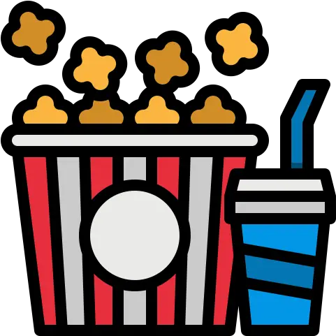 Popcorn Free Vector Icons Designed Film Png Free Brochure Icon