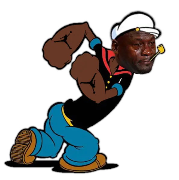 Popeye Olive Oyl Bluto Clip Art Popeye Corn Cob Pipe Png Michael Jordan Crying Png