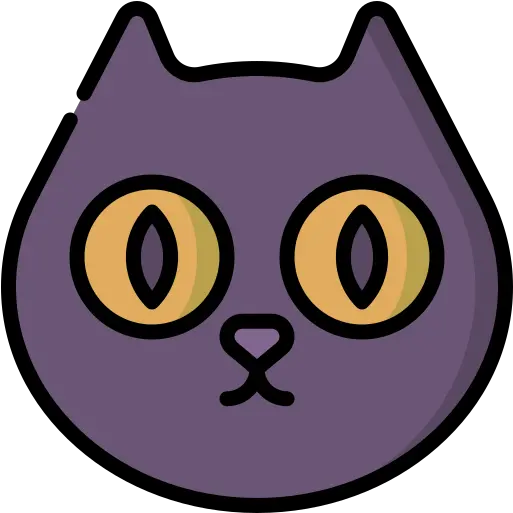 Black Cat Free Halloween Icons Dot Png Black Cat Icon