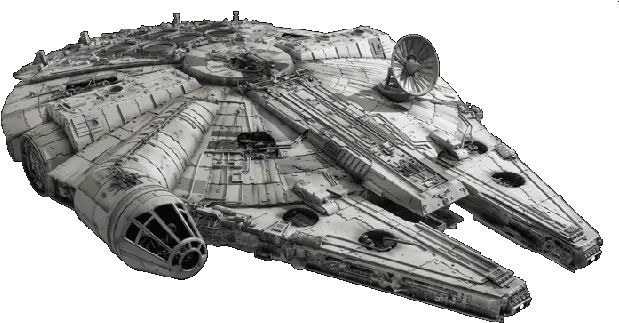 Star Wars Ship Vector Png Hq Image Millenium Falcon Star Wars Ship Png