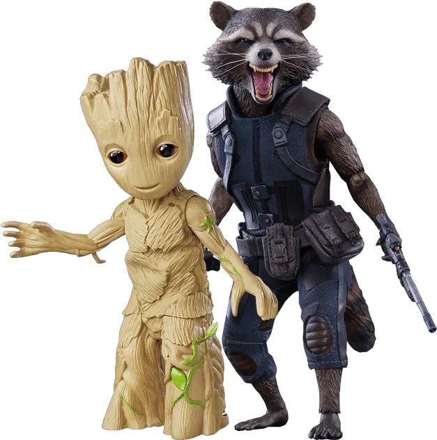 Figurine Store Pour Les Passionnés De Figurines Par Des Transparent Rocket Raccoon Png Baby Groot Icon