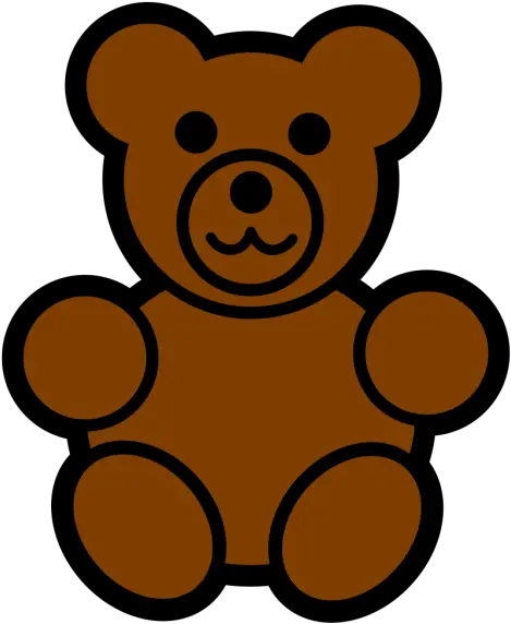 Easy Cartoon Teddy Bear Transparent Png Easy Cartoon Teddy Bear Teddy Bear Clipart Png