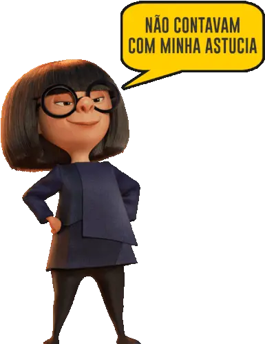 Edna Mode Incredibles Sticker Edna Mode Incredibles Disney Heroes Battle Mode Edna Png Incredibles 2 Icon