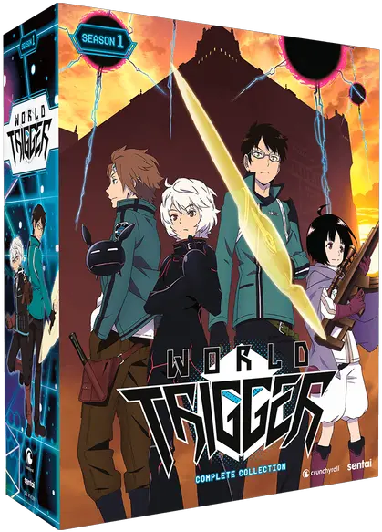 World Trigger Season 1 Complete Collection Sentai Filmworks World Trigger Blu Ray Png Crunchyroll Icon Png