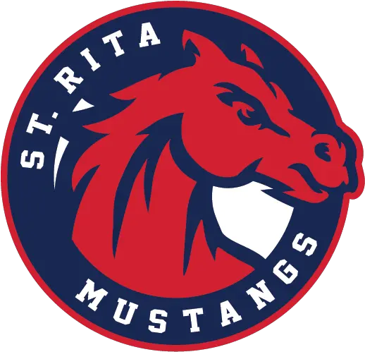 St Png Mustang Mascot Logo