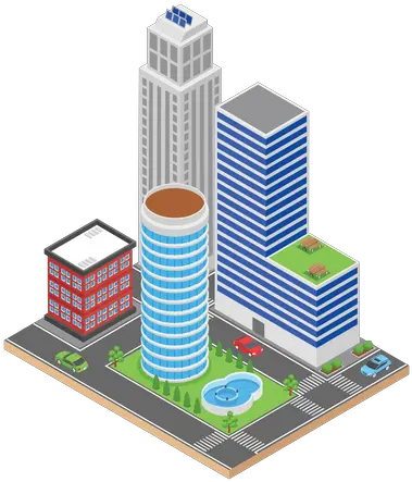 City Buildings Illustration Tower Png City Buildings Png