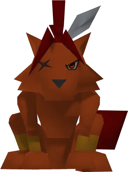 Pc Computer Red Xiii Model Ff7 Png Final Fantasy 7 Icon