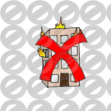 No Fire Picture For Classroom Therapy Illustration Png Fire Clipart Transparent