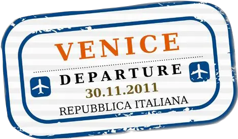 Stamp Visa Travel Passport Italy Venice Diploma Png Passport Stamp Png