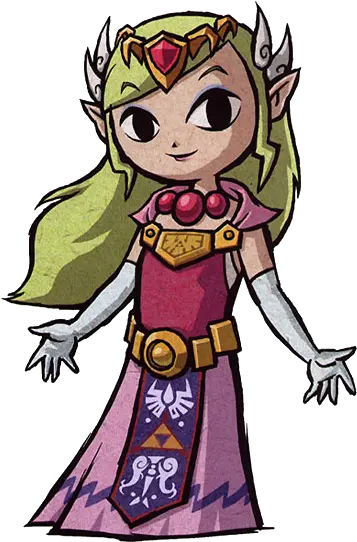 Princess Zelda Art Tattoo Legend Of Princesse Zelda Wind Waker Png Toon Link Icon