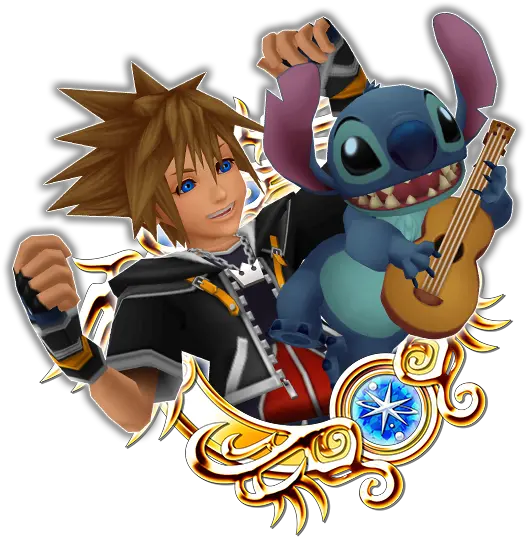 Sora U0026 Stitch Khux Wiki Kh3 Sora Second Form Png Stitch Png