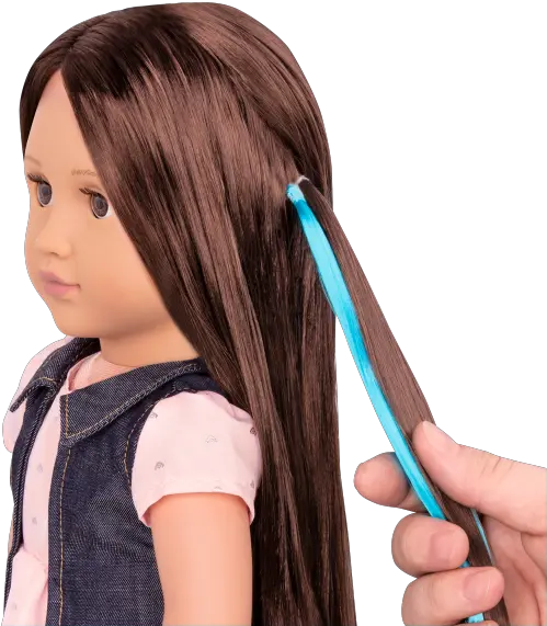 Kaelyn Hair Play Doll 18 Inch Doll Growing Hair Our Hair Design Png Long Hair Png