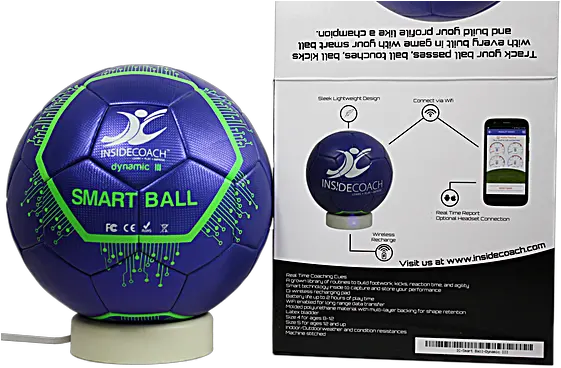 Connected Soccer Ball By Insidecoach Insidecoach Png Soccer Ball Png