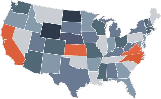 Download Map Hpv Vaccine State Legislation 2019 Png Us Map Transparent Background