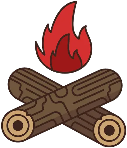 Lumberjack Log Fire Icon Transparent Png U0026 Svg Vector File Explosive Weapon Campfire Icon
