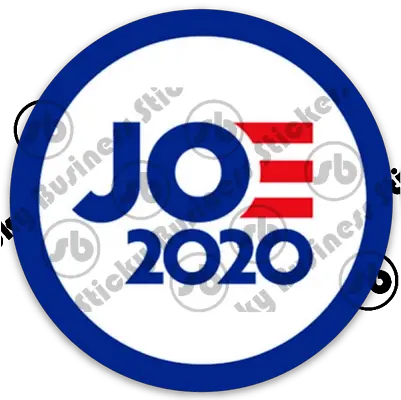 Round Joe Biden Sticker For President 2020 Vinyl Warren Sanders Trump Obama Ebay Dot Png Obama Icon Poster