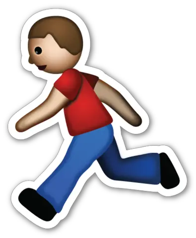 Download Hd Running Man And Bride Emoji For Kids Ti Emoji De Hombre Corriendo Png Check Emoji Png
