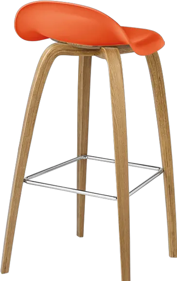 Gubi Barstool 3d Vliving 3d Counter Stool Un Upholstered 65 Cm Wood Base Png Stool Png