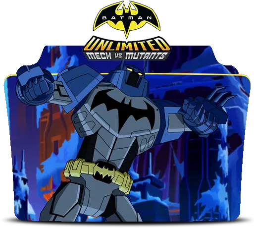 Batman Unlimited Mechs Vs Mutants Folder Icon Designbust Batman Unlimited Mechs Vs Mutants Logo Png Mutant Icon