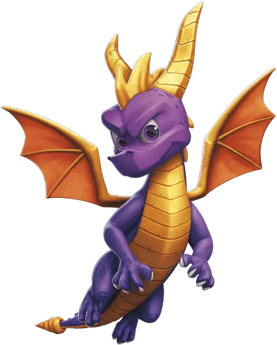 The Legend Of Spyro Dragon 30cm Spyro The Dragon Render Png Spyro Reignited Trilogy Logo