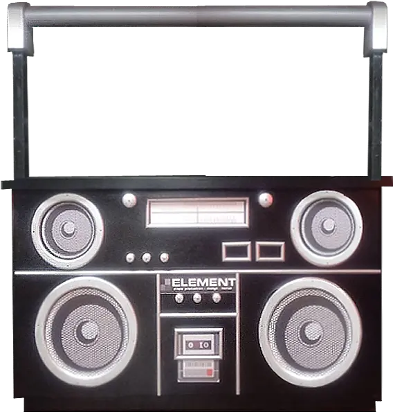 Bar Dj Boombox Bar Portable Png Boombox Transparent