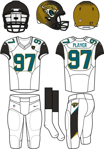 Download Hd Nfl Team Logos Jacksonville Jaguars Away Baltimore Ravens Home Uniforms Png Jaguars Logo Png