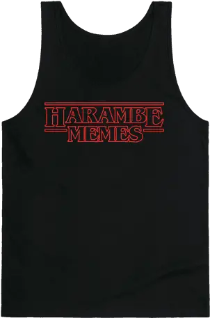 Download Harambe Memes Tank Top Active Tank Full Size Active Tank Png Harambe Transparent