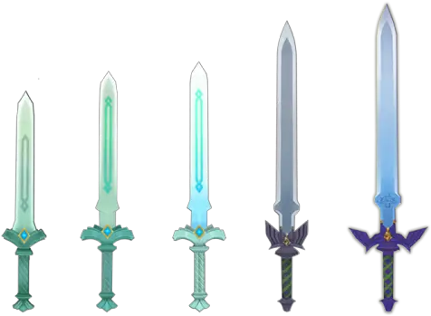 Zelda Legend Loz Sword Master Skyward Sword Goddess Sword Png Master Sword Png