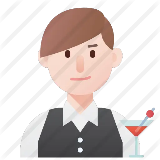 Bartender Cartoon Png Bartender Png