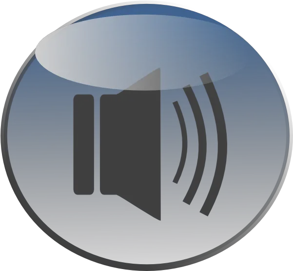 Audio Speaker Glossy Icon 75 Opaque Clip Art Audio Video Icon Png Speaker Icon Vector