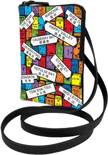 Street Signs Crossbody Phone Pouch Cable Png Street Signs Png