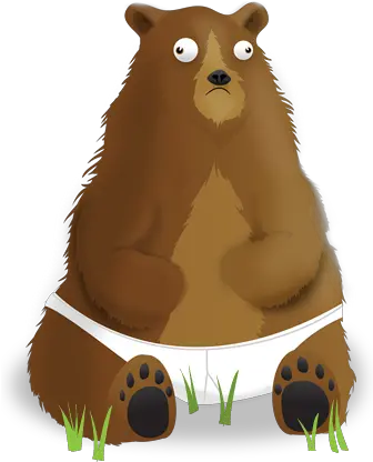 Why Grizzly Bears Should Wear Underpants A New Book By The Grizzly Bear Wearing Underwear Png Grizzly Bear Png