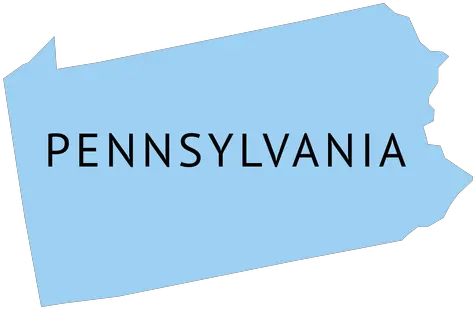 Pennsylvania State Plain Map Transparent Png U0026 Svg Vector File Pennsylvania State United States Map Transparent Background