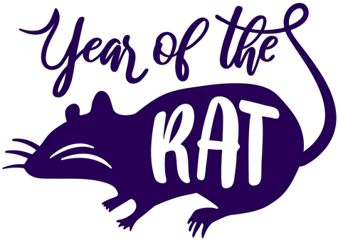 Year Of The Rat Chinese Transparent Png U0026 Svg Vector File Punxsutawney Phil Rat Png