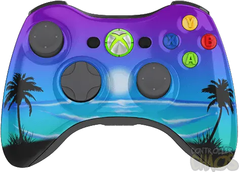 Download Hd Xbox 360 Controller Custom Paint Designs Xbox 360 Controller Colors Png Xbox 360 Controller Png