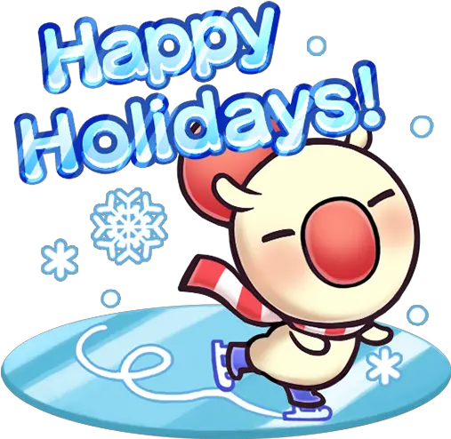 Tis The Season For Festive Holiday Offerings In Dissidia Final Fantasy Happy Holidays Png Happy Holidays Icon