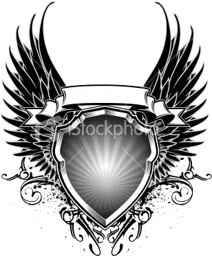 Logo Kosong Keren Png 3 Image Skull With Wings Logo Keren