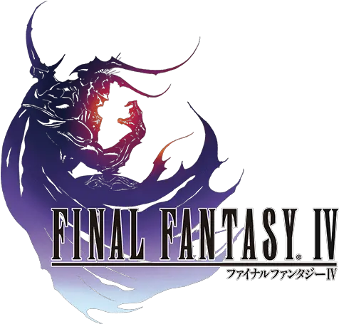 Final Fantasy Iv Final Fantasy 4 Logo Png Final Fantasy Iv Logo